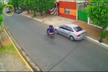 Un día después de una brutal entradera y en la misma cuadra, motochorros armados robaron una camioneta