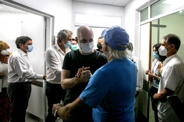 Larreta inauguró un tomógrafo en el Hospital Zubizarreta de Villa Devoto