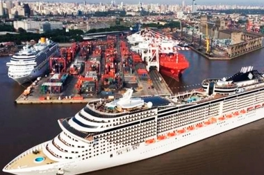 “Supercruceros” en CABA: llegaron 16 barcos y 52 mil pasajeros en la primera quincena