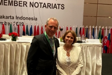 Asumió Cristina Armella como nueva presidenta de la Unión Internacional del Notariado
