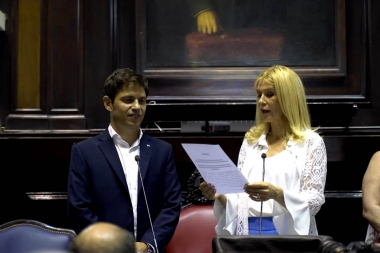 Mirá el vídeo: así juró Kicillof como gobernador bonaerense