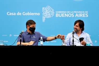 "Es momento de dejarse de joder", dijo Kicillof a los que dudan de la vacuna Sputnik V