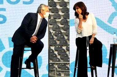 Tras meses sin verse, Cristina Kirchner y Alberto Fernández comparten un acto en Tecnópolis