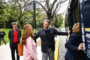 Jorge Macri celebró la llegada de los buses eléctricos en CABA: “Trajimos la última tecnología del mundo”