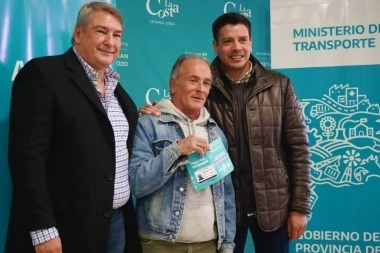 D’Onofrio en la costa anunció 27 mil Pases Libre Multimodal