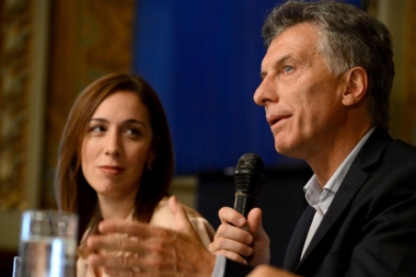 Gesto público de Macri a Vidal ante la tensión: "Lo que pasa en la Provincia para mí es prioridad"
