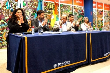 Barrios, Bianco y Mussi acordaron proyectos de reurbanización en Berazategui