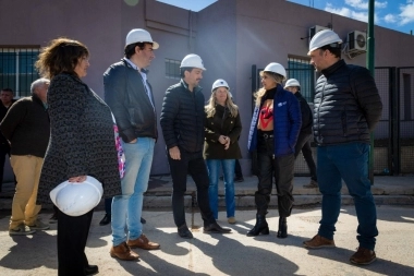 Beneficio para 14 mil habitantes: Malena Galmarini recorrió las obras cloacales en San Isidro