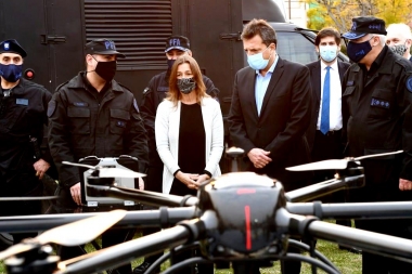 Massa se mostró junto a Sabina Frederic: “La inseguridad no es una sensación”