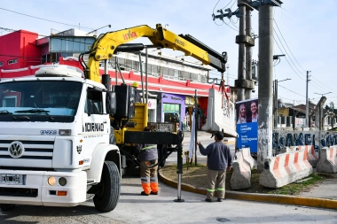Más conectividad en San Vicente: Mantegazza reabrieron el cruce de la calle Uruguay en Alejandro Korn