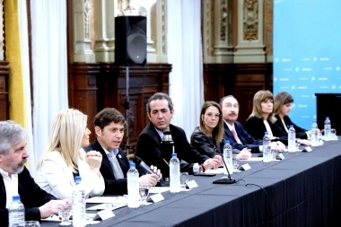 Kicillof recibió a representantes de toda América Latina para la cumbre de gobernadores