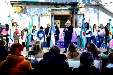 Zamora destacó el avance de los trabajos de infraestructura en colegios de Tigre