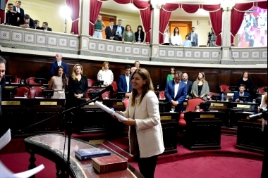 El PRO suma poder: Reich juró como vicepresidenta segunda del Senado bonaerense