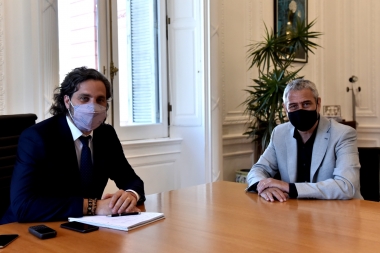 Cafiero y Ferraresi se reunieron para trazar la nueva agenda del Ministerio de Hábitat