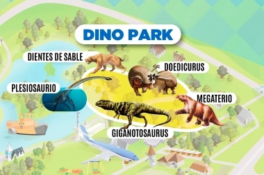 Construirán un parque temático de dinosaurios en la República de los Niños