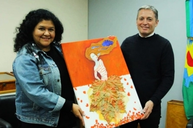 Fernando Gray se reunió con artistas locales y otorgó subsidios para impulsar sus trabajos