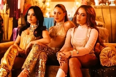 Tras el éxito de “La Loto”, Tini publicó un nuevo videoclip junto a Becky G y Anitta