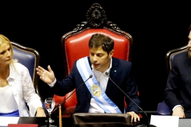 Kicillof alista su discurso de Apertura de Sesiones: se espera la presencia de Alberto y Cristina