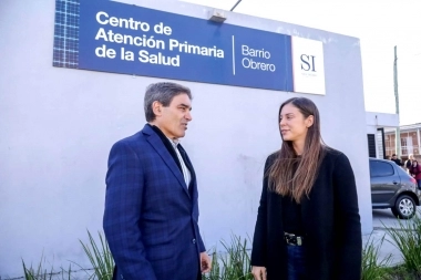 Macarena Posse recibió a Quirós y prometió un nuevo hospital municipal en San Isidro