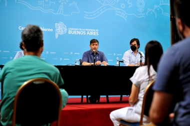 Kicillof alertó por la suba de casos: "No es una segunda ola, pero sí estamos ante un rebrote”