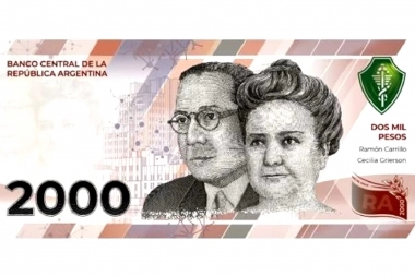Cuándo sale: se adelantó la puesta en circulación del billete de 2.000 pesos