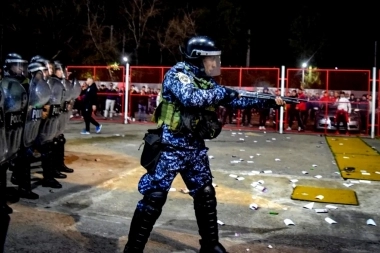 Berni se desligó de la represión policial en Independiente y responsabilizó a Grindetti