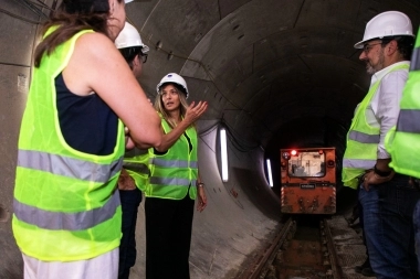 Con Galmarini presente, AySA anunció avances en la mega obra de “Sistema Agua Sur”