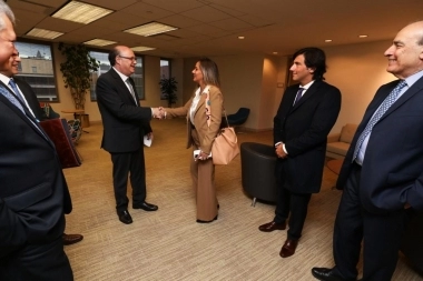 Malena Galmarini fue invitada a Washington para reunirse con el presidente del BID