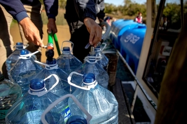 Balance histórico de AySA: entregó más de 13 millones de litros de agua en el Delta
