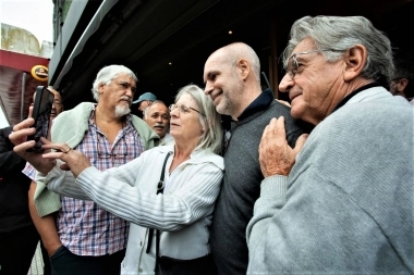 Larreta recorrió Tandil: “Tenemos que romper con la dinámica de la agresión y el insulto"