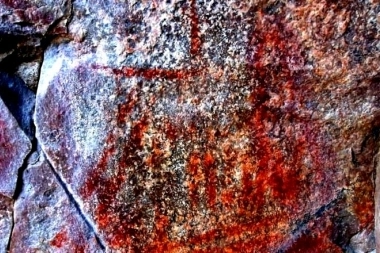 Increíble: encontraron viejas pinturas rupestres en Sierra de la Ventana
