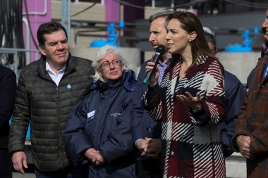 Vidal llevó a Montenegro a inauguración de obra en Mar del Plata y agitó la interna de Cambiemos