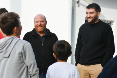 Refuerzo del Servicio Alimentario Escolar: Wischnivetzky recorrió escuelas de Mar Chiquita
