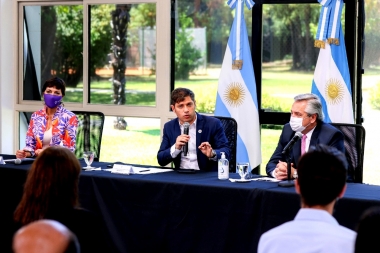 Plan de urbanización en Villa Azul: Kicillof habló del acceso a la vivienda como la “deuda más urgente”