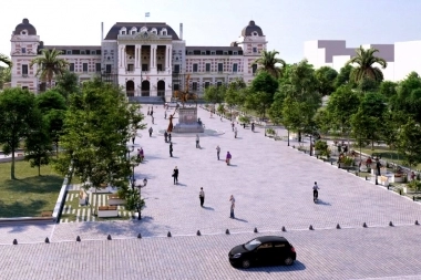 Fotos y detalles del proyecto de renovación: cómo será la nueva Plaza San Martín de La Plata