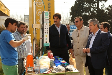 Expo Rural 2018 en Pergamino: el intendente recibió a Sarquis y visitaron stand de cinco “paradas”