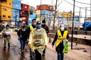 Cómo es la búsqueda de casos de Covid-19 que el gobierno porteño lleva adelante en el barrio 31