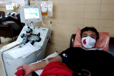 La Plata: promueven una campaña para que pacientes recuperados de Covid-19 donen plasma
