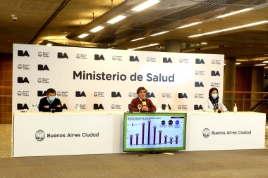 Fernán Quirós confirmó que la tasa de positividad en la Ciudad de Buenos Aires es del 40 por ciento