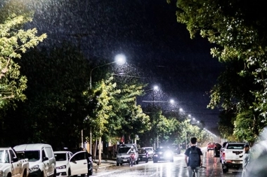 Plan Led: General Viamonte avanza en la modernización del alumbrado público