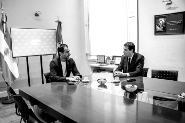 Foto, cumbre, ¿retorno?: Abad y una visita a un intendente PRO que alimenta la vuelta de Juntos por el Cambio