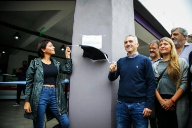 Mayra Mendoza y Larroque inauguraron la “Proveeduría Eva Perón” en Quilmes