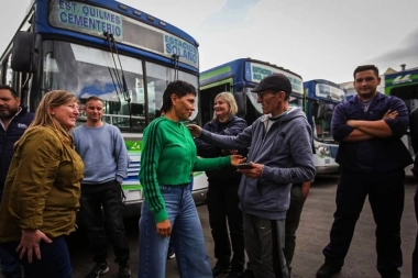 Mayra Mendoza presentó el nuevo recorrido de la Línea 257 en Quilmes: cómo será el trayecto