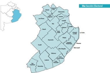 Todos los candidatos a senadores bonaerenses por la Quinta Sección Electoral