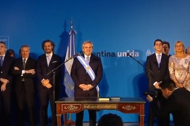 Juraron los ministros y secretarios que acompañarán a Alberto Fernández en su mandato