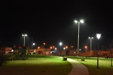Chivilcoy: nuevas obras de colocación de torres y luminarias LED