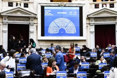 Con ayuda del PRO y dos gobernadores peronistas, Milei ratificó el veto contra las universidades