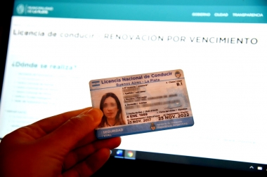 La Plata: entrega puerta a puerta de las licencias de conducir que se tramitaron antes del aislamiento