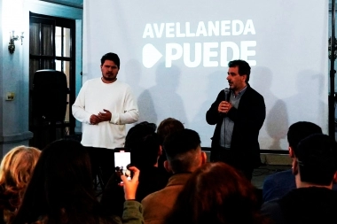 Tras el escándalo en la Cámara de Diputados, Ritondo llevó su campaña a Avellaneda