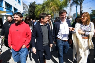 Tras el efecto Insaurralde: Kicillof y Grabois visitaron al candidato del oficialismo en Vicente López